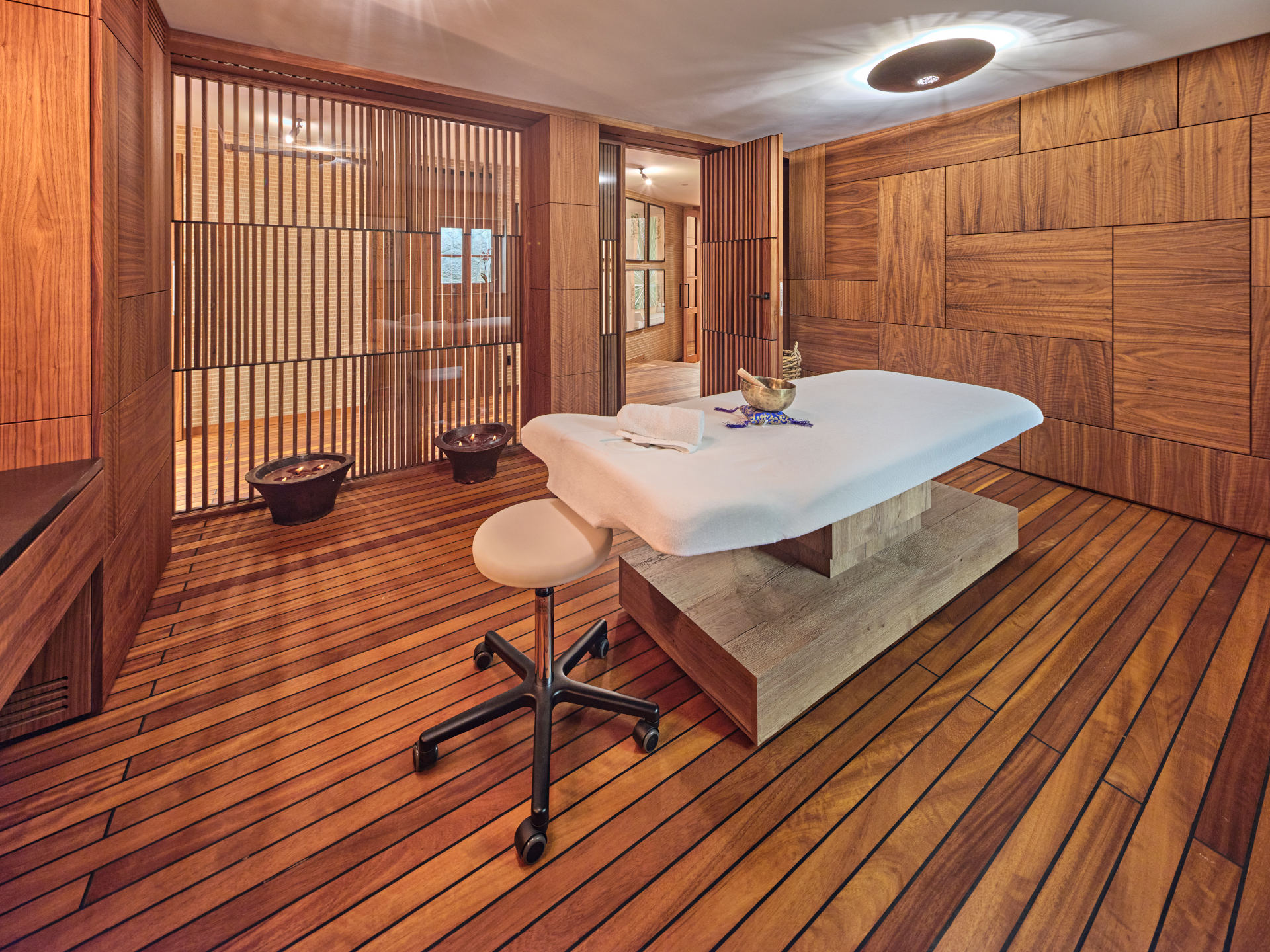 غرفة التدليك